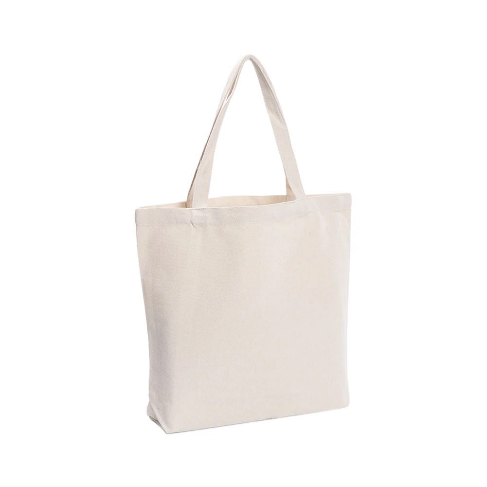 

Холщовая вместительная сумка для продуктов, многоразовая Экологически чистая однотонная Повседневная Портативная сумка для покупок на од...