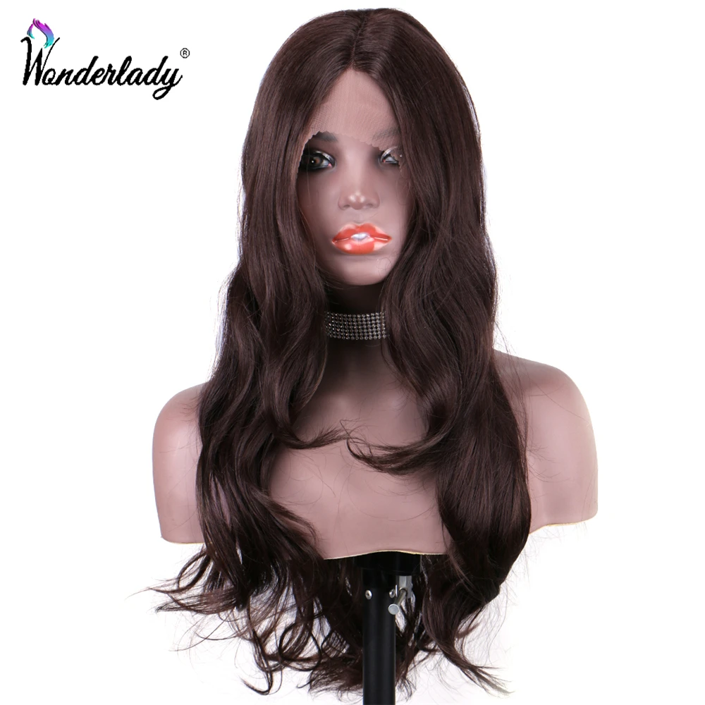 Парик для косплея Kanekalon WonderLady длинные натуральные волнистые волосы 28 дюймов с