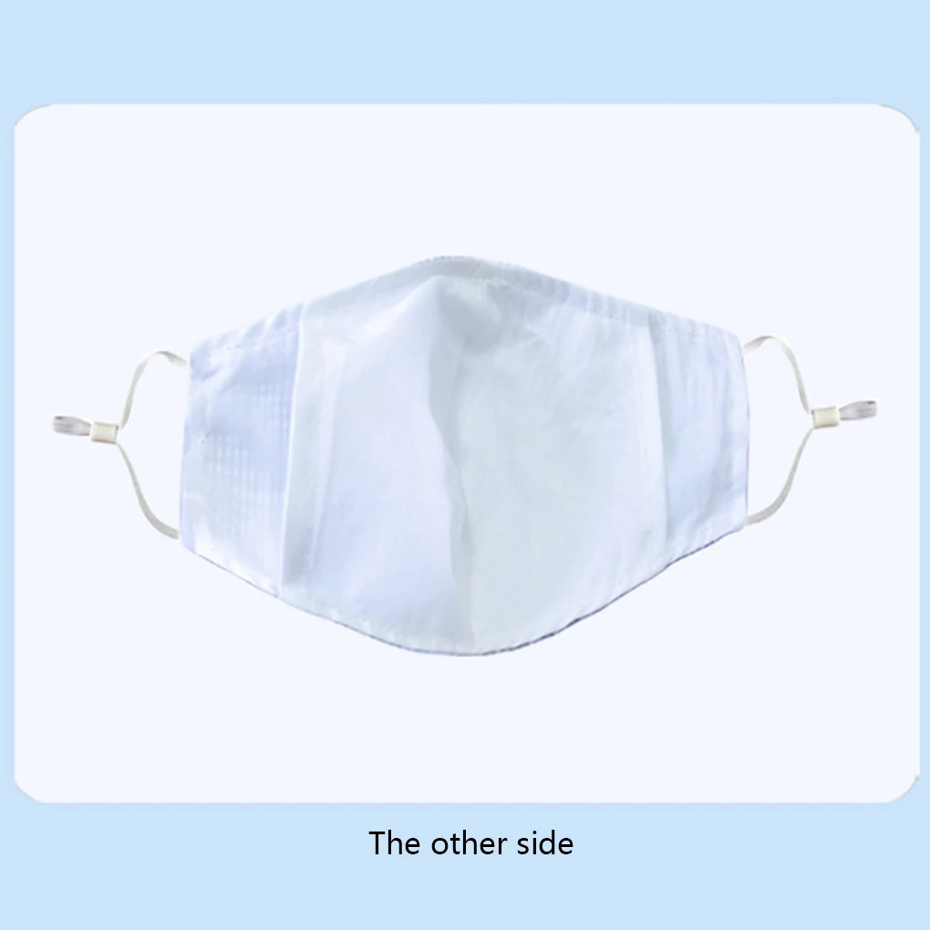 Хлопковая маска для лица из нетканого полотна дышащая моющаяся многоразовая