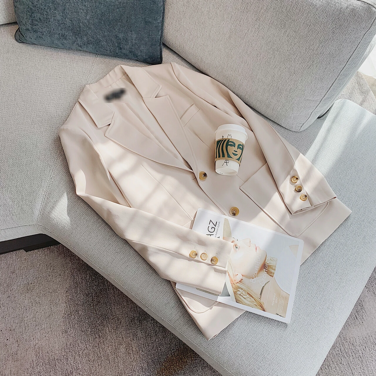 

2021 Women's Spring Autumn Ivory Jacket Blazer Dress Suit Za Woman Female Coat Clothes Office Mujer Custom Top Elegant Fashion