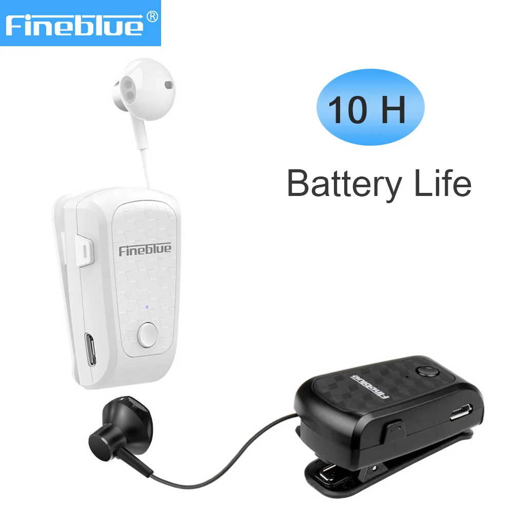 Беспроводная мини гарнитура с драйвером FineBlue FQ10 PRO Bluetooth напоминанием о звонках и