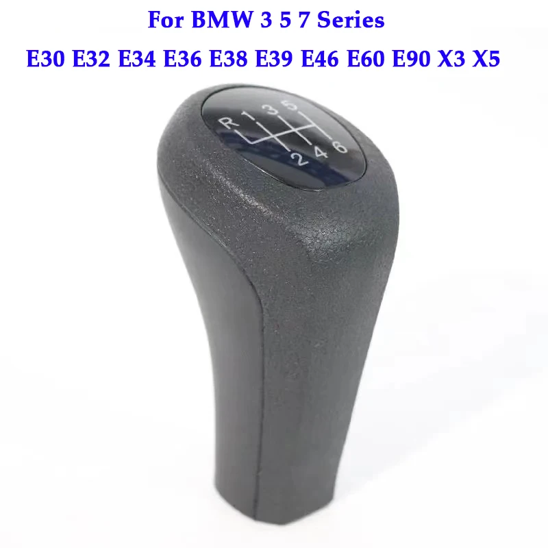 

Car Gear Shift Knob For BMW 3 5 7 Series E30 E32 E34 E36 E38 E39 E46 E60 E90 X3 X5 Car Styling Shifter Knobs Handle Accessories