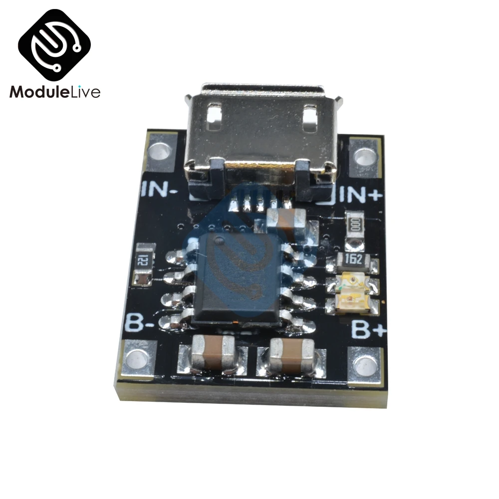10 шт. зарядный модуль для одной литиевой батареи 1 А 5 6 в 4 2 TC4056|Адаптеры AC/DC| |