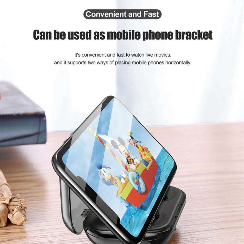 TWS Bluetooth V5.0 наушники TWS беспроводные 8D стерео наушники спортивные наушники 2500 мАч power Bank гарнитура для xiami iPhone samsung