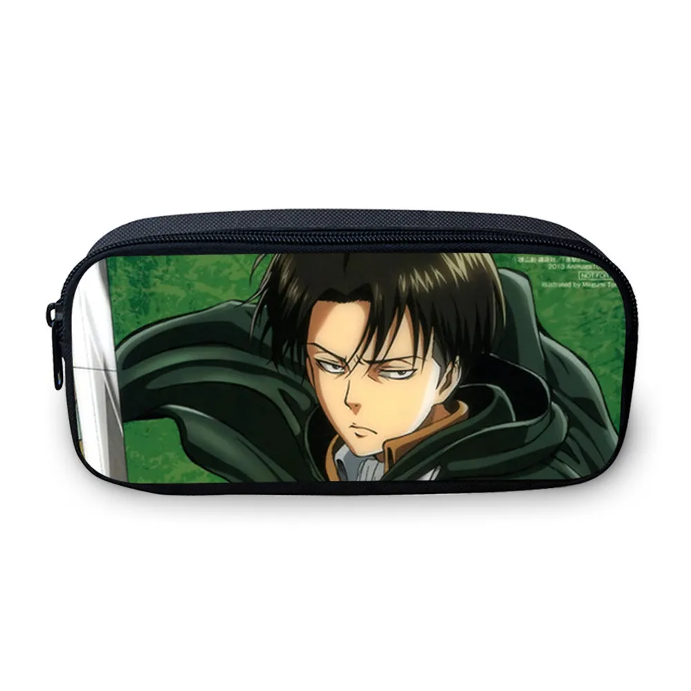 Кошелек VEEVANV новая ручка для девочек Attack on Titan держатель 3D мультяшный пенал