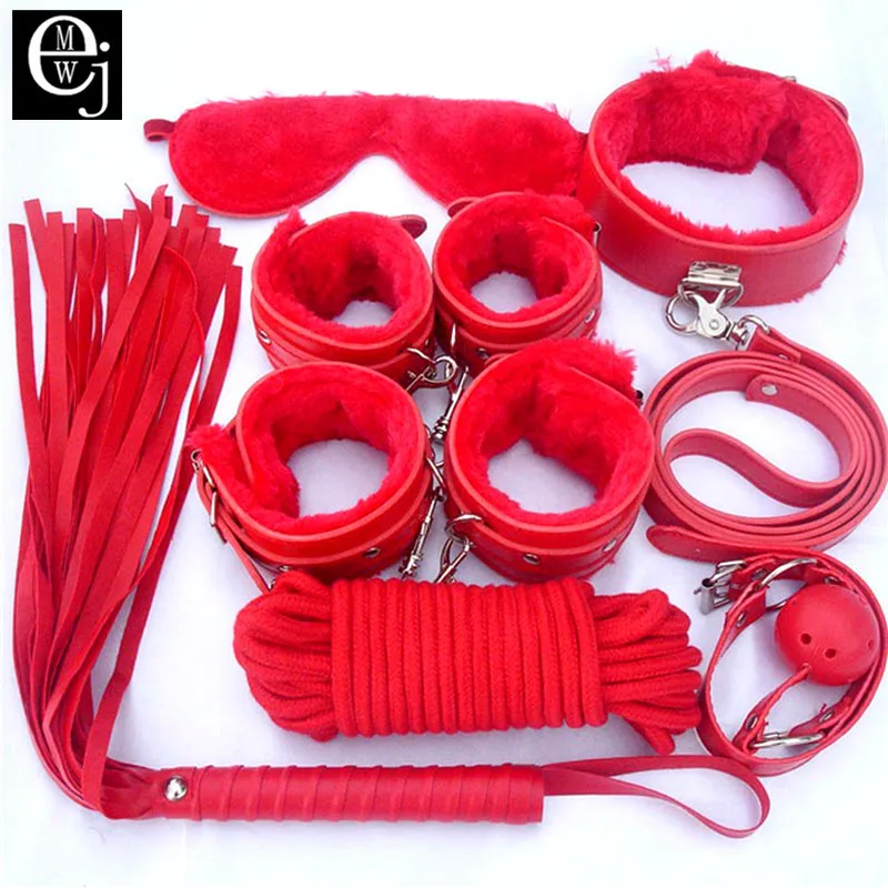 Аксессуары для БДСМ набор бондажа эротические игрушки секс-игрушки пар интимные
