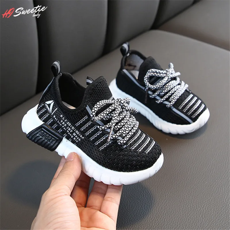 

2021 Autumn Children Shoes Boys Girls Sport Shoes Breathable Infant Shoes Sneakers Soft Bottom Non-Slip Casual Kids Shoes
