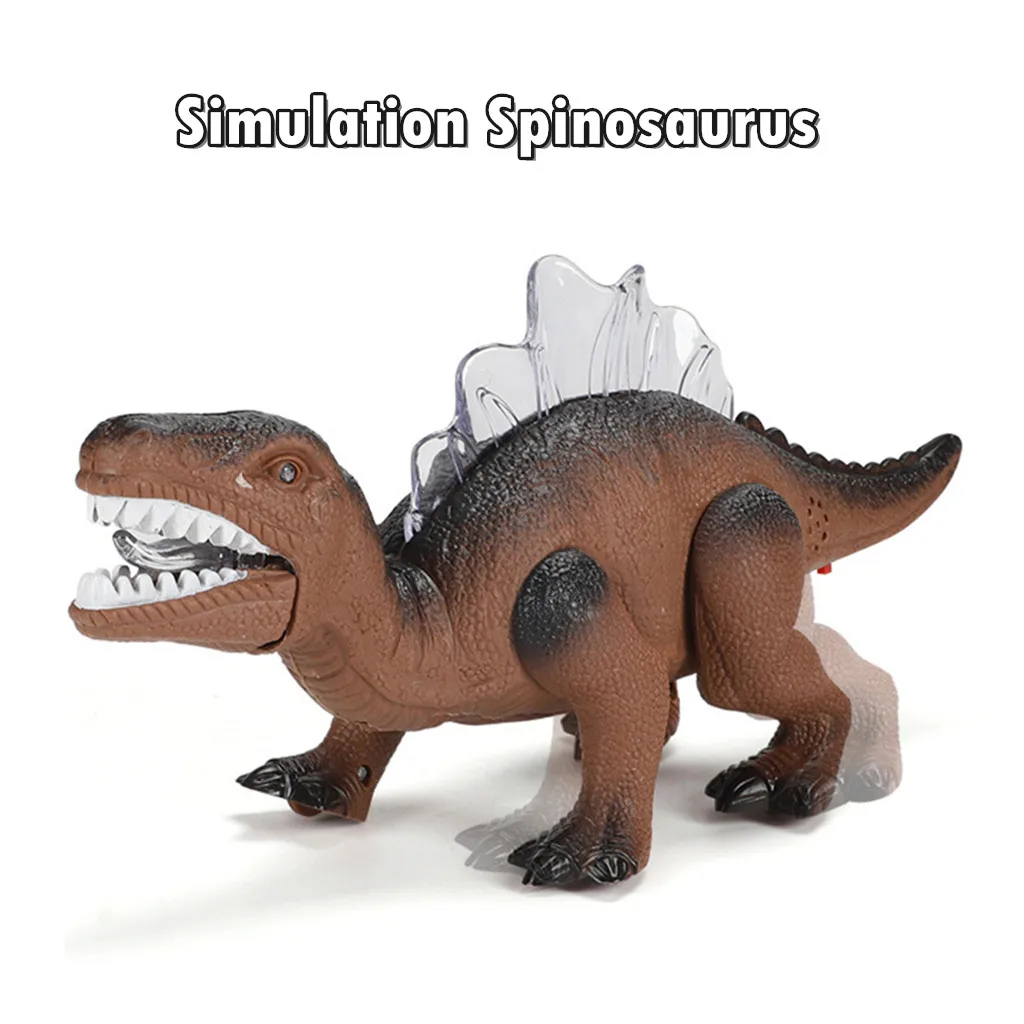 Electronic Roaring Dinosaur Walking Sound Light Interactive Robot Kids Toy Gift Model juguetes kids toys brinquedos игрушки New |