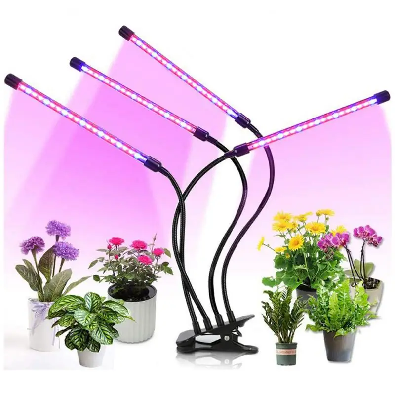 

4 tubes Indoor garden plant Growing Lamps LED Grow Light 3 Spectrum Plant Lighting For greenhouse Plants Flowers Seedling HWC
