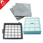 Высокоэффективный фильтр, 2 шт., хлопковый фильтр для двигателя Philips FC8134 FC8135 FC8136 FC8142 FC8146 FC8148 FC8140 FC8144