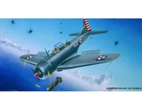 132 trumpeter 02242 us sbd 34a 24a dauntless bomber fighter jet plane model kit toys christmas gifts for men th09075 smt6