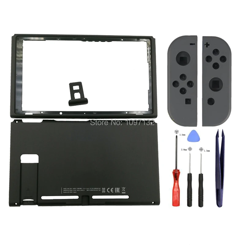 Запасная Передняя и задняя лицевая панель для Nintendo Switch NS игровая консоль Joy con