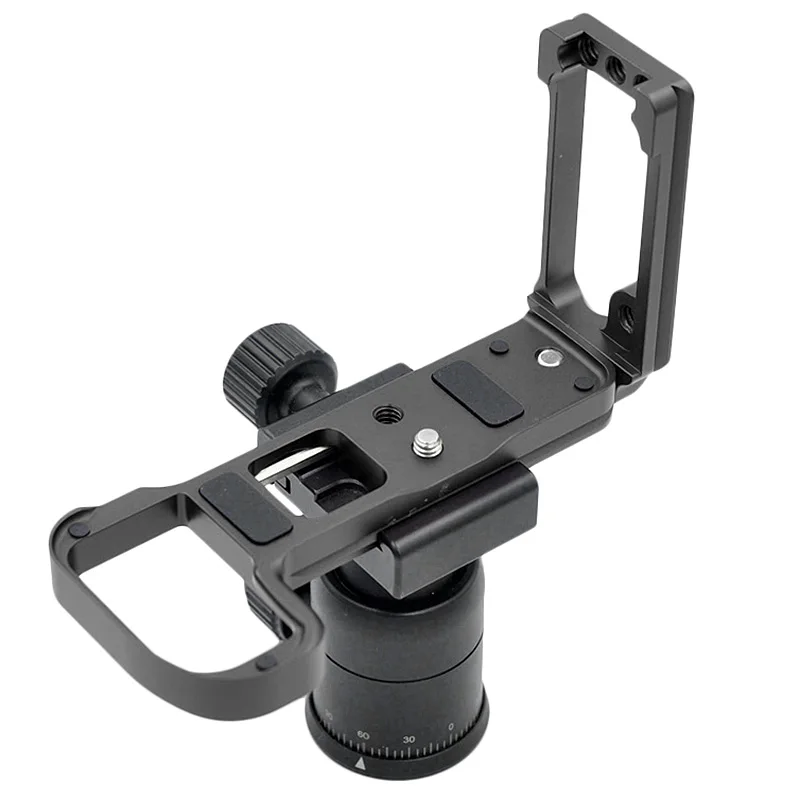 Retractable L Plate Bracket Holder Camera Hand Grip for Nikon Z7 Z6 LB-Z7 Quick Release Baseplate Side Push and Pull B | Электроника