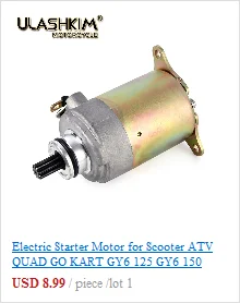 Механизм запуска для GY6 125cc 150cc 152QMI 157QMJ ATV Go Kart& Scooter 20 зуб Скутер мопед ATV 152QMI 157QMJ Q