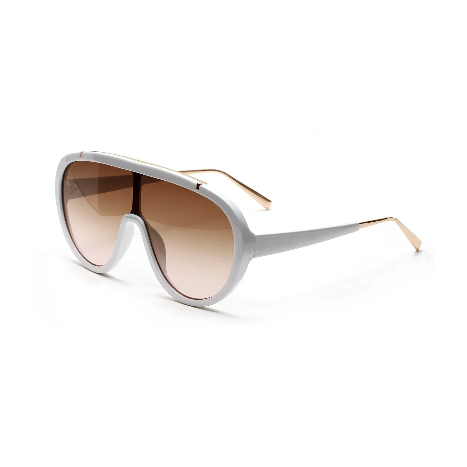 2020 винтажные негабаритные солнцезащитные очки для женщин и мужчин фирменный