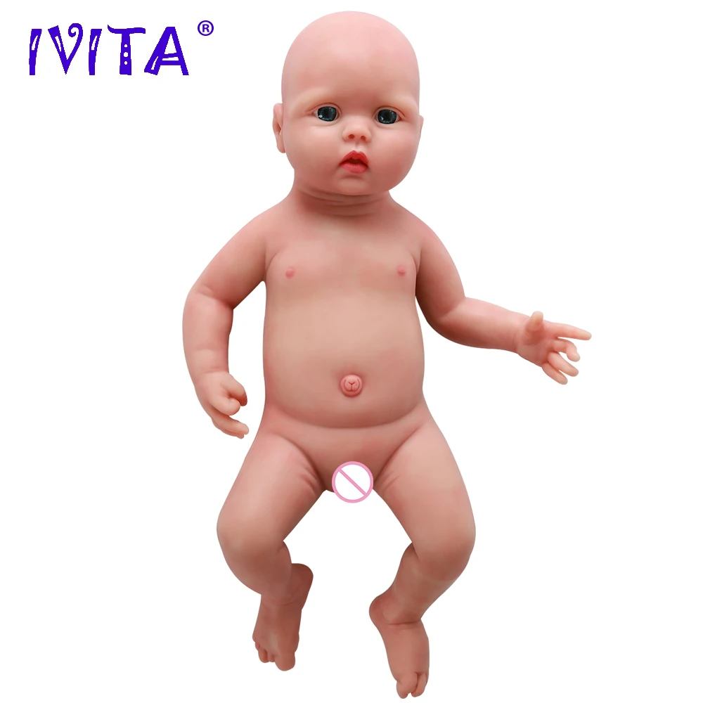 IVITA WG2014, 46 см(18 дюймов), 3,93 кг, силиконовая игрушка для девочек, в комплекте с одеждой