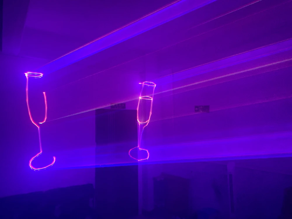 1 Вт rgb Полноцветный анимационный проектор 1 Вт DJ светильник лазерный rgb лазерные диджейские огни dmx луч светильник многоцветный