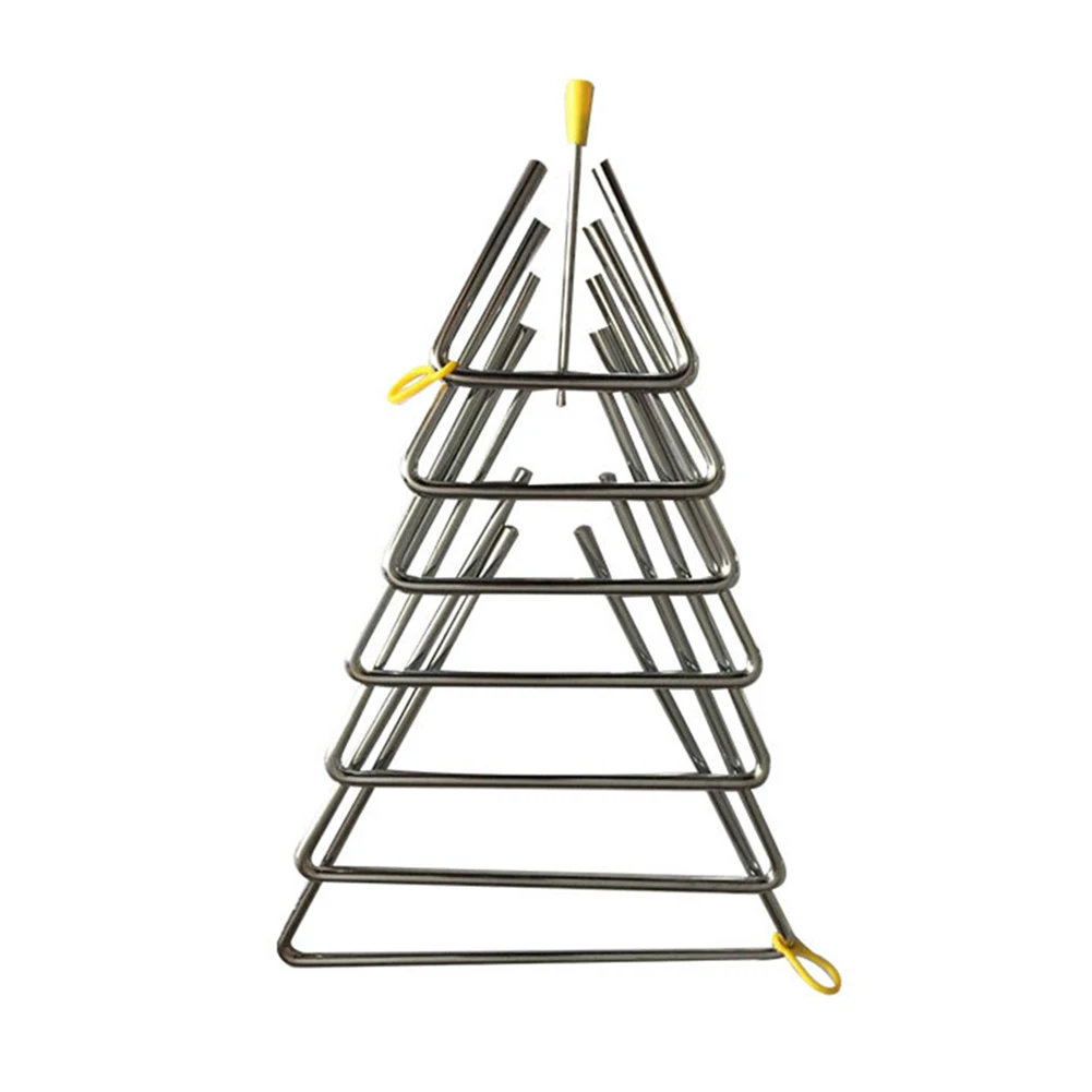 Детский треугольный стальной ударный музыкальный инструмент обучающая игрушка