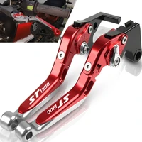 for honda st1300 st1300a 2003 2004 2005 2006 2007 motorcycle accessories cnc adjustable extendable foldable brake clutch levers