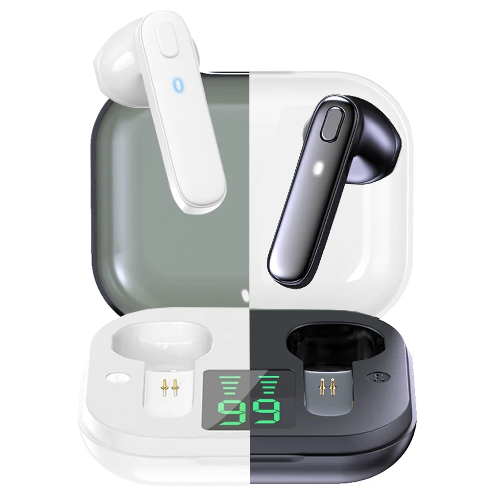 

Auriculares R20 con Bluetooth V5.0, dispositivo de audio de graves profundos 6D, HiFi, , , deportivo, con