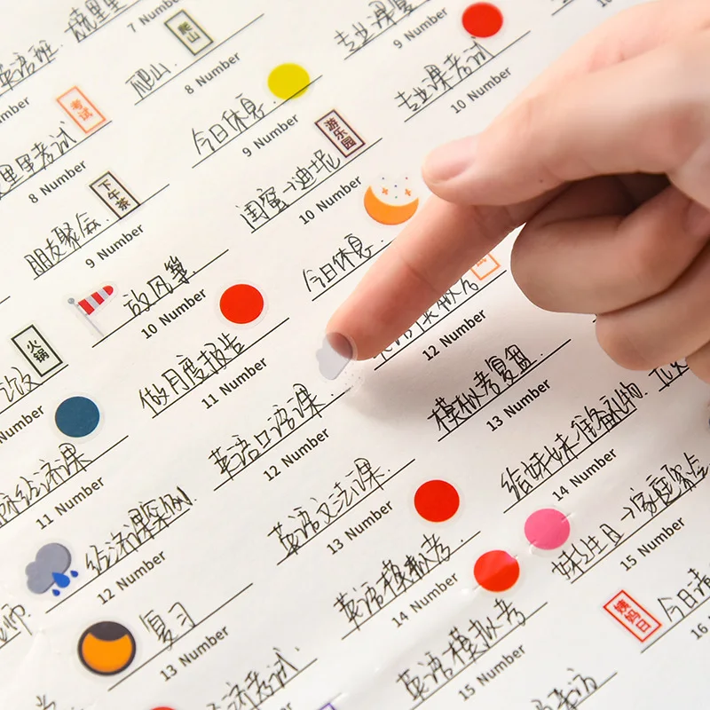 2020 повестка дня 365 дней бумажный календарь ежедневный планировщик заметки для