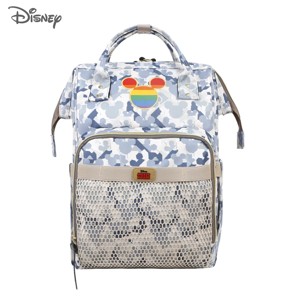 Рюкзак для подгузников disney, сумка для подгузников с изоляцией от USB, сумка для подгузников с Минни и Микки, большая емкость, сумка для путешествий, Оксфорд, для кормления ребенка, сумка для мам