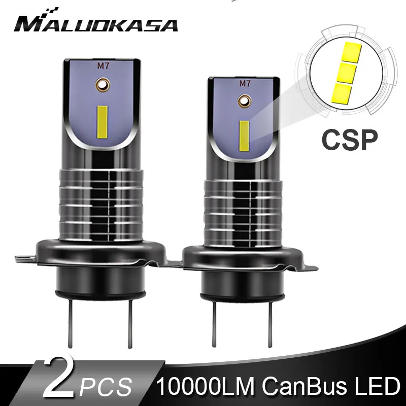 2 шт. светодио дный H7 светодиодные фарылампы для авто 10000LM/лампы CSP чип мини H11 HB3 HB4
