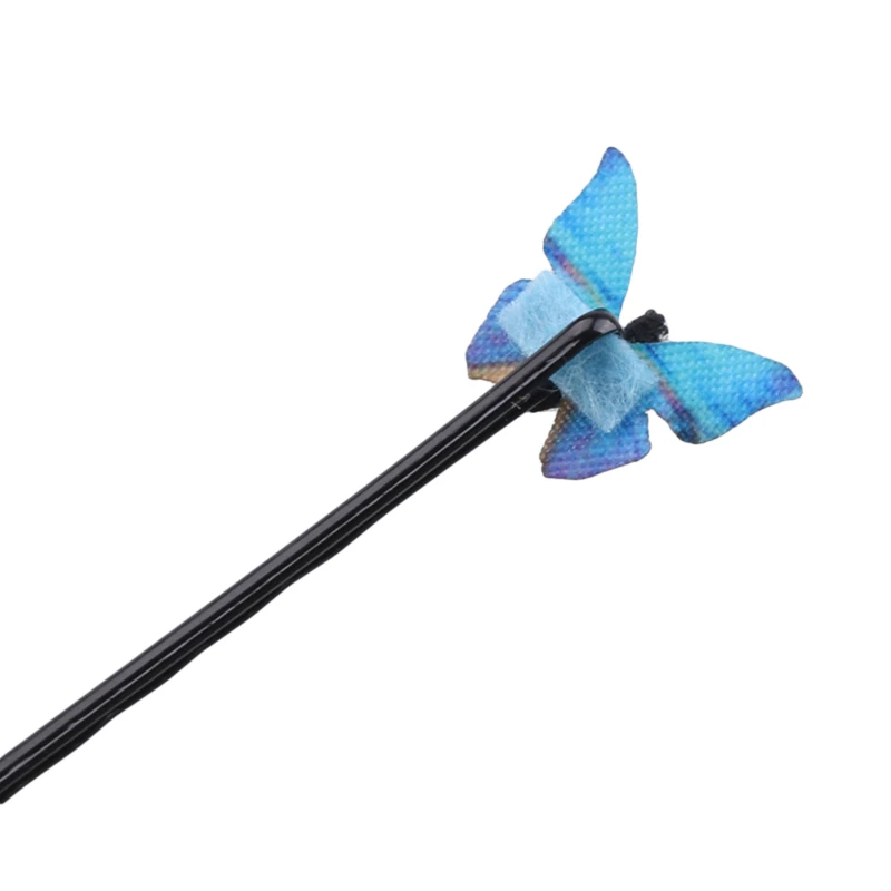 4 шт./компл. модная новинка заколка для волос двухслойная заколка-бабочка