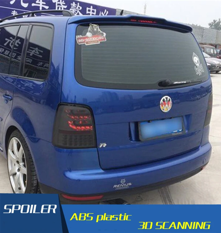 Спойлер для VW Touran высококачественный спойлер из АБС пластика заднего крыла