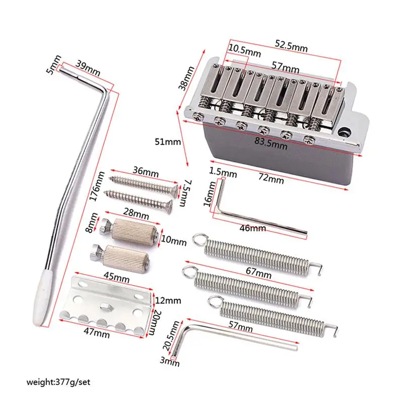 1 set sattel brücke legierung ersatz prime belastung platte brücke gitarre brücke sattel brücke für e gitarre free global shi