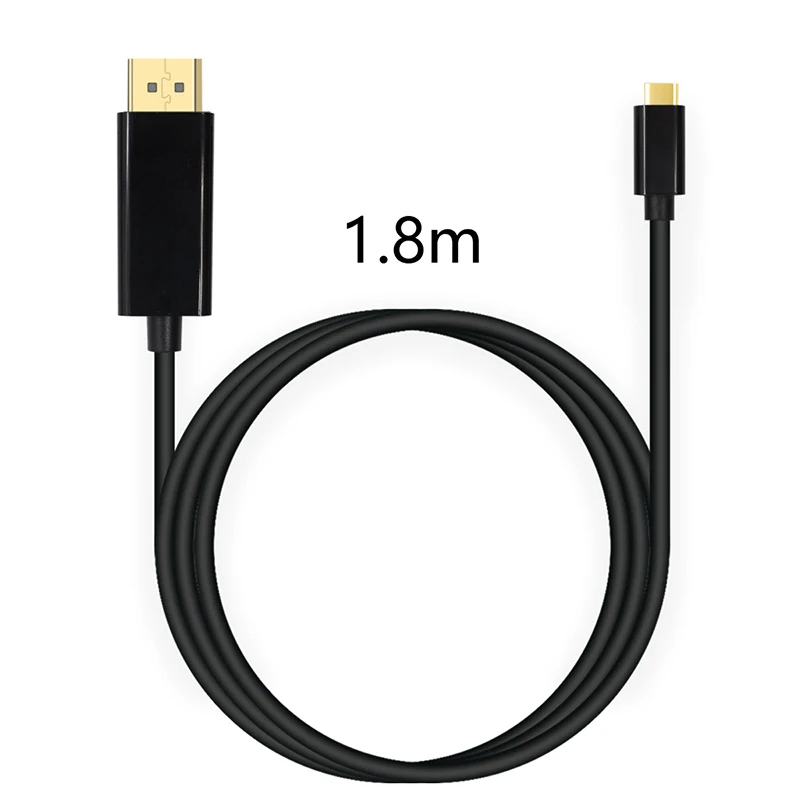 Кабель USB C Type к DisplayPort 4K @ 60Hz 3 1 (Совместимость с Thunderbolt 3) DP кабель для MacBook 2017