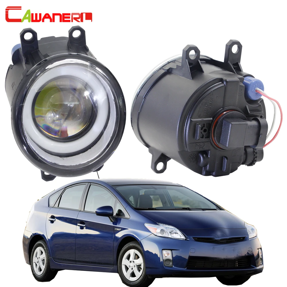 Cawanerl для Toyota Prius 2009 2010 2011 2012 автомобиля 3000LM светодиодный туман светильник Ангел