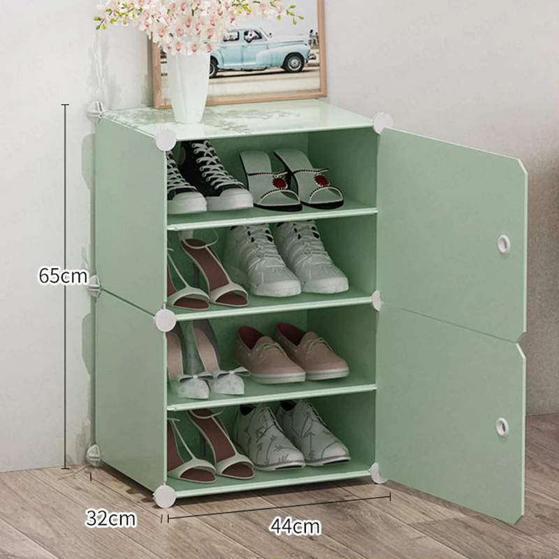 Обувной шкаф обувная полка многослойная простая Пылезащитная Бытовая сборка