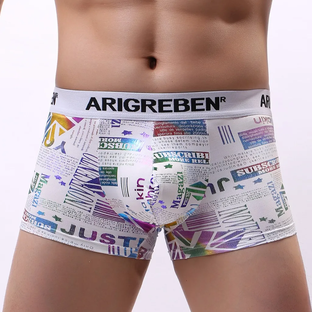 Мужское сексуальное мужское нижнее белье боксеры мужские сексуальные трусы с
