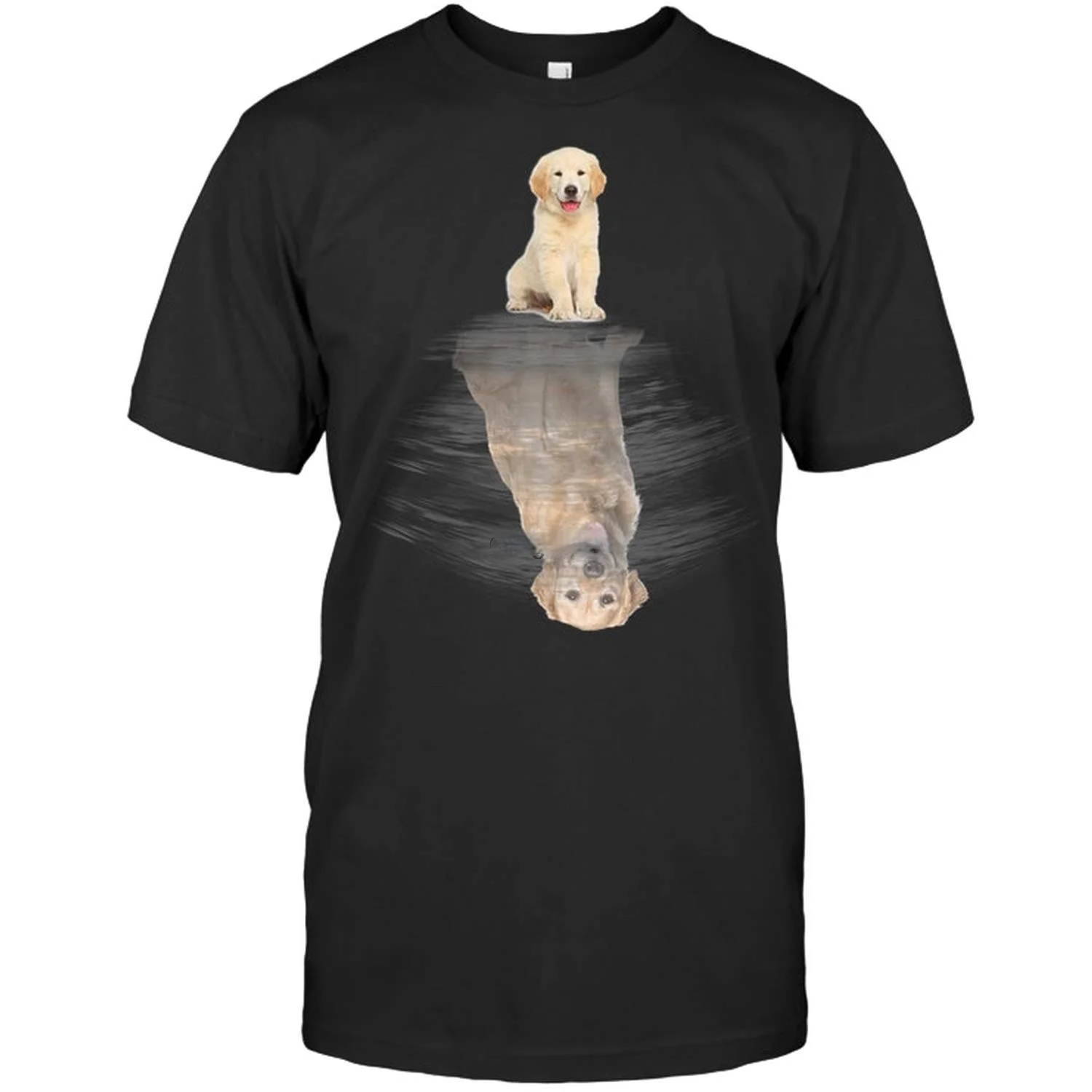 

Golden Retriever Dream Reflection Funny T-Shirts Hoodie 23(1)