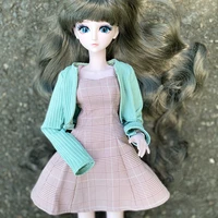 13 bjd clothes 60cm sd doll clothes 22 doll clothes doll accessories knitted sweater suspender skirt suit toys for girls