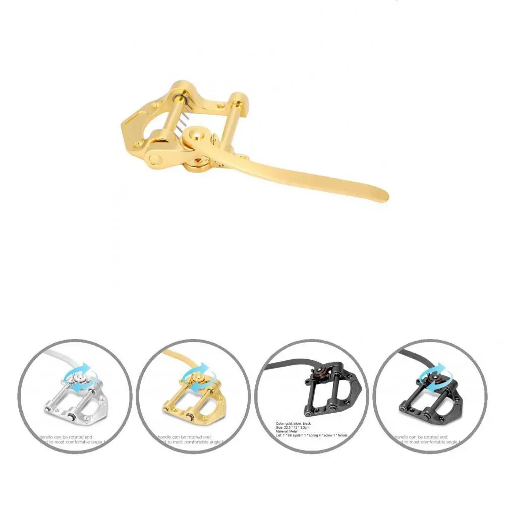 

Versatile Wear-Resistant 3 Colors Compact Solid Electric Guitar Tremolo Bridge Guitar Bridge Tremolo Bridge