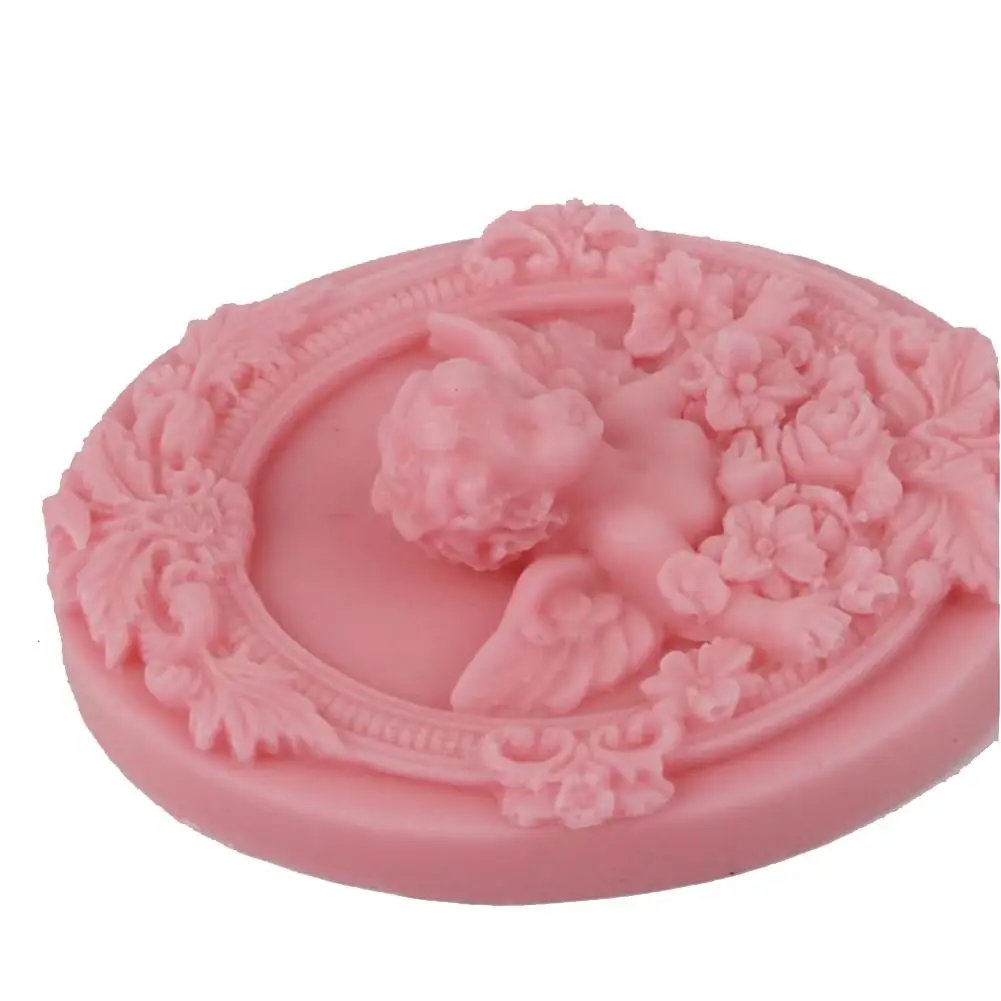 Силиконовая форма для мыла 3D Angel baby Fondant украшения торта сахарная Смола