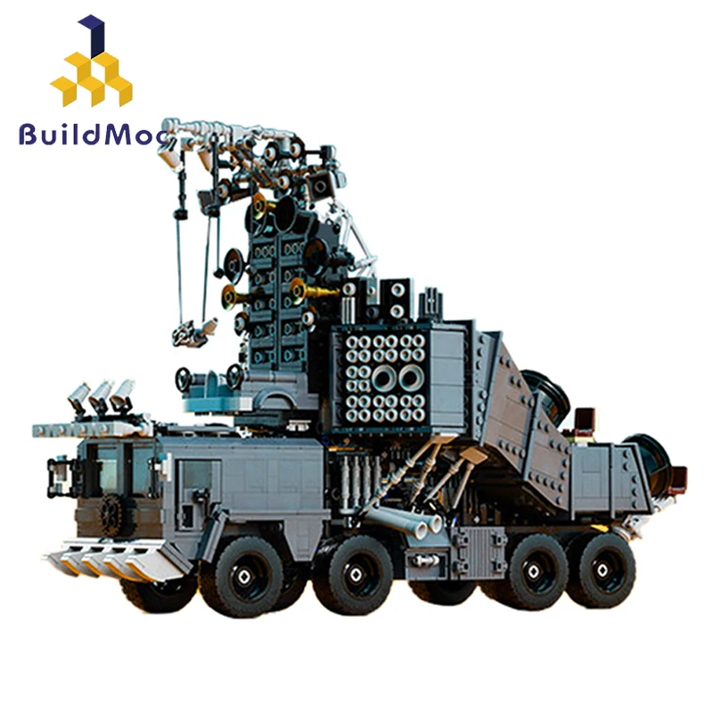 Buildmoc технический грузовик универсал из фильма Mad-Max 4 Fury-road Doof Wagon модифицированный