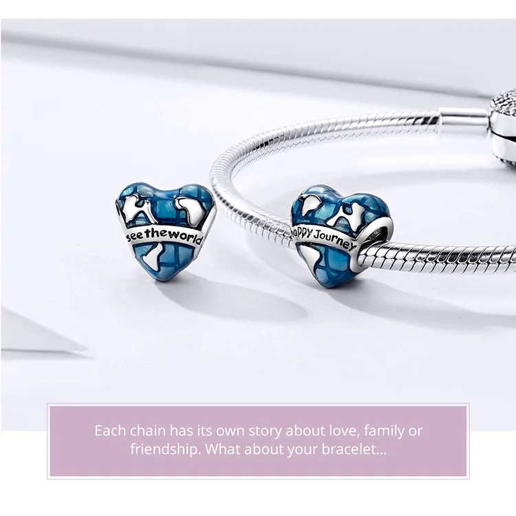 Браслет Pandora, серебро 925,, CZ, самолет, Автомобильная камера для корабля, амулеты, S925, розовый, багажник, воздушный шар, бусины для изготовления ювелирных изделий