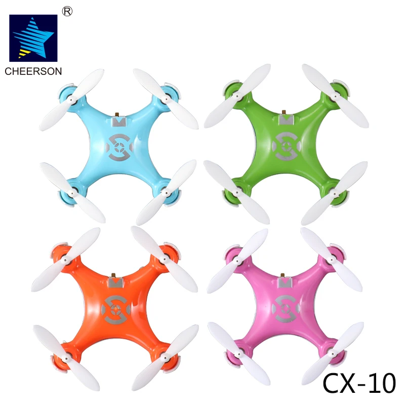 

Cheerson CX-10 CX10 Mini 2.4G 4CH 6 Axis LED RC Remote Control Quadcopter Helicopter Drone CX 10 LED Toys Gift For Children Gift