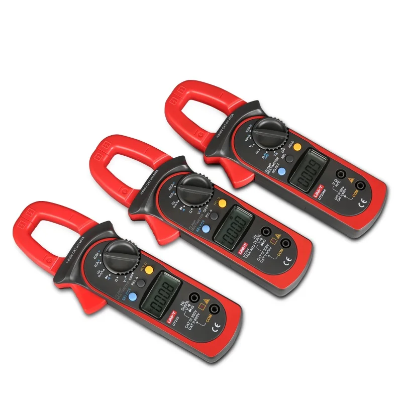 UNI-T UT201/UT202/UT202A/UT203/UT204/UT204A 400-600A Ручной цифровой зажим тестер НТС DC/AC мультиметр Измеритель сопротивления