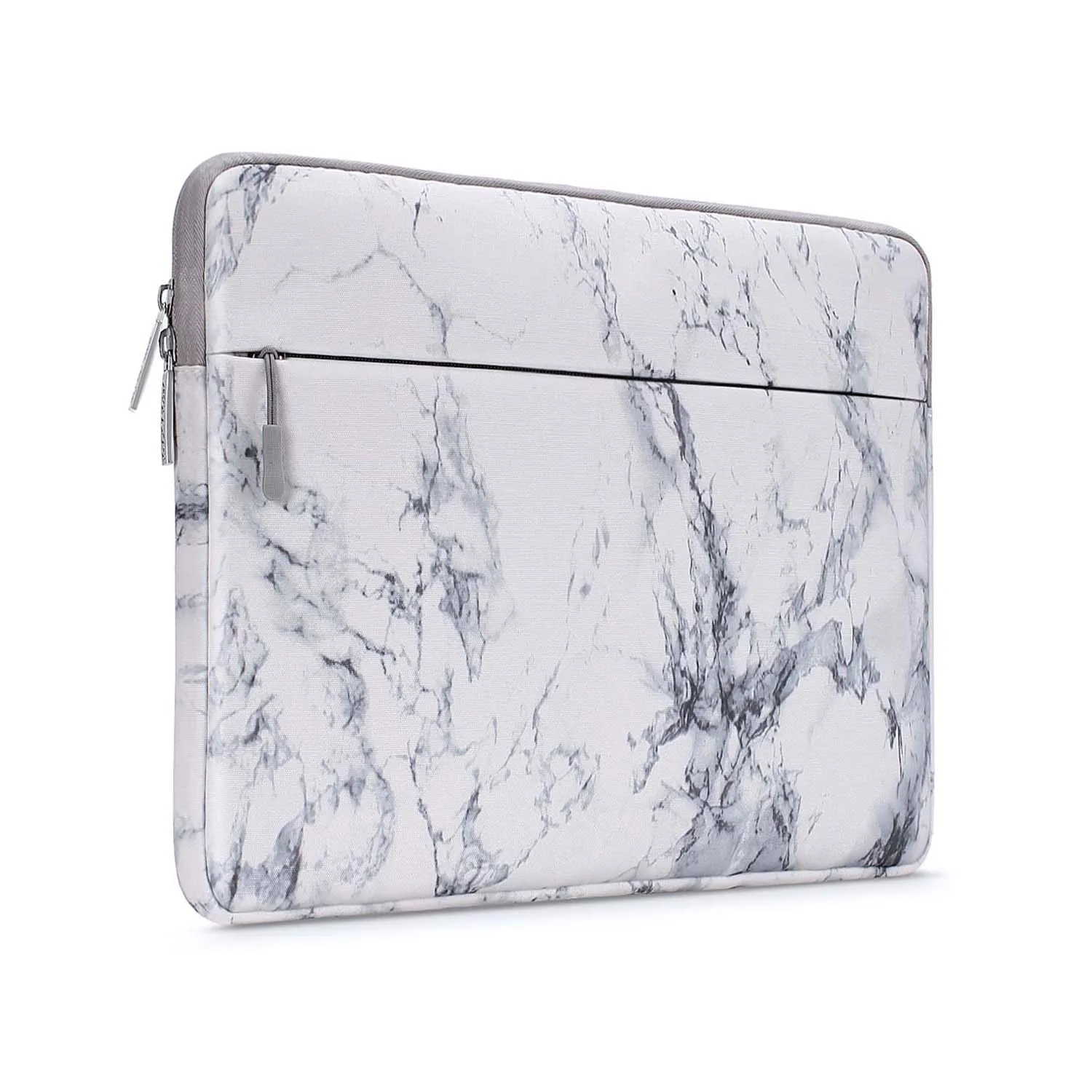 White Marble Сумка для ноутбука MOSISO для Macbook xiaomi Dell hp Asus acer lenovo Surface Laptop Air Pro 11 13 13,3 14 15 дюймов Чехол - Цвет: White Marble