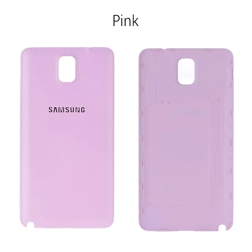 pink Задняя крышка батарейного отсека для samsung Galaxy note 3 N9000 N9006 N9005 задняя крышка корпуса батарейного отсека Запасные части - Цвет: pink
