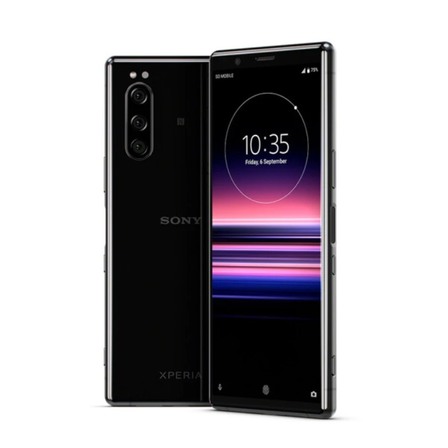 Телефон Sony Xperia 5 J9210 мобильный телефон экран 6 1 дюйма ГБ ОЗУ 128 Гб ПЗУ Восьмиядерный
