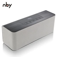 nby 5540 powerful bluetooth speaker wireless portable column subwoofer hifi home theater music center system with mic tf aux fm