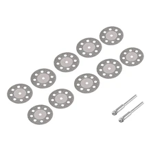 EASY-30Mm, 8 отверстий, Алмазное круговое алмазное режущее колесо, отрезные диски с покрытием, роторные инструменты с 2 упаковками оправки, роторный инструмент для Dr EASY-30Mm, 8 отверстий, Алмазное круговое алмазное режущее колесо, отрезные диски с покрытием, роторные инструменты с 2 упаковками оправки, роторный инструмент для Dr