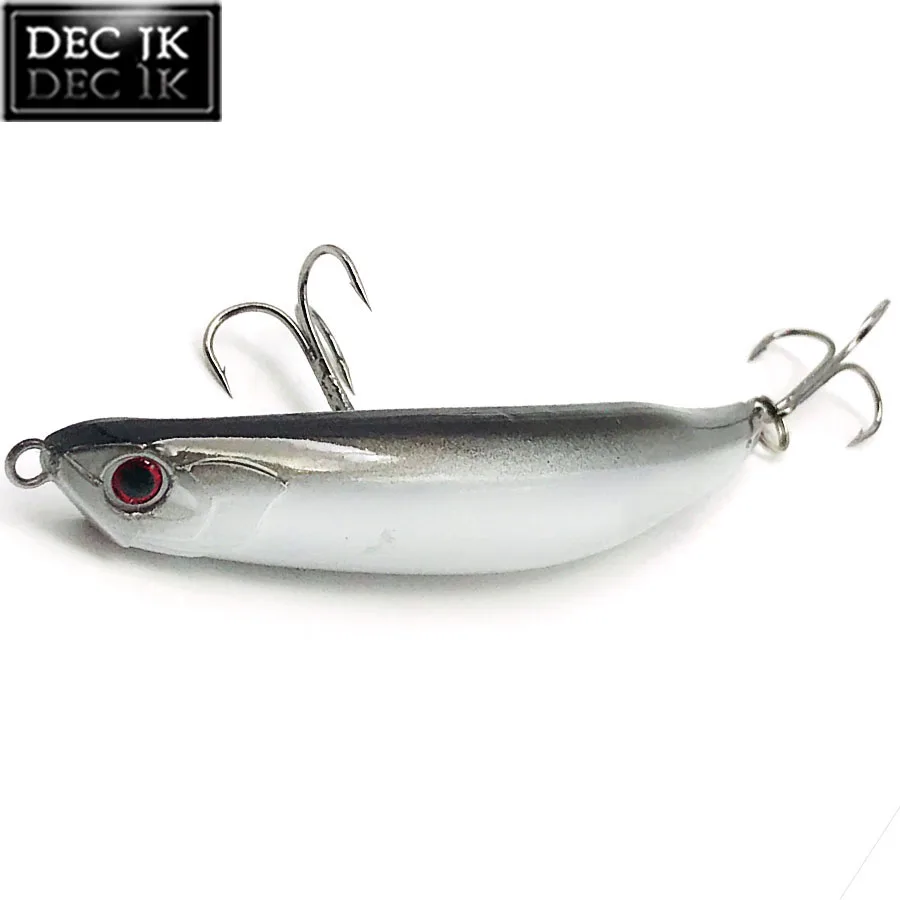 Жесткая пластиковая приманка для морской рыбалки снасть щуки топвотер изогнутый