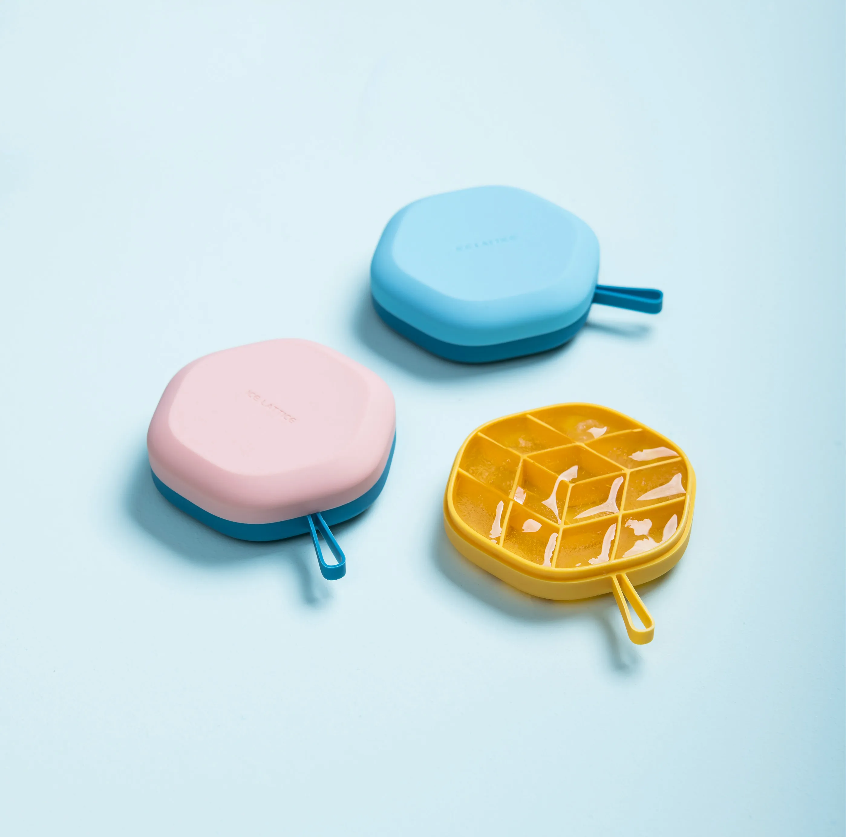 Чехол для силиконового кубика льда 12 Сетка форма шестиугольник силиконовые