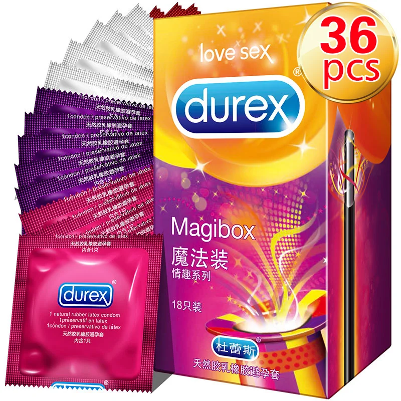 Durex волшебный Презерватив Ультра Тонкий Секс продукт натуральный каучук